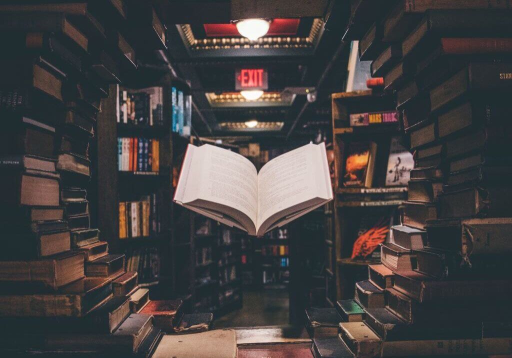 education-matters books library graphic